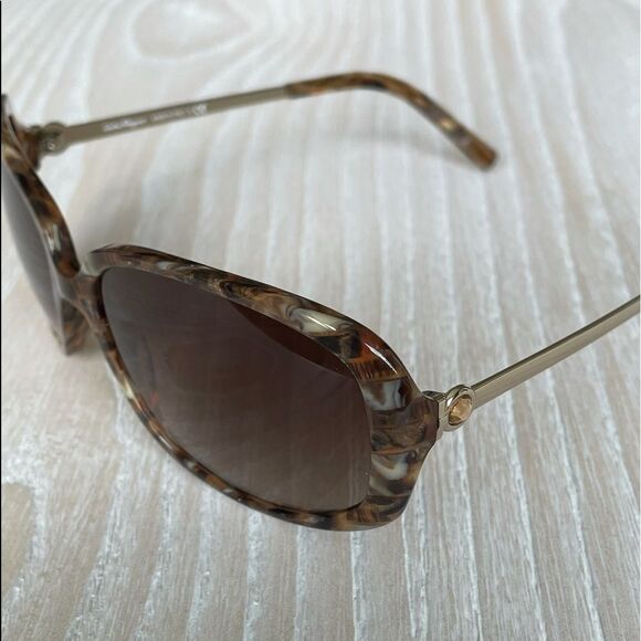 Salvatore Ferragamo NWOT women’s brown sunglasses main image 4